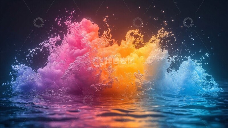 高清大图下载【趣麦麦图】电解水爆炸图2