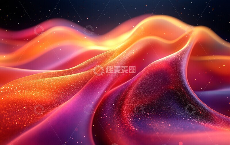 高清大图下载【趣麦麦图】流动形态纹理2