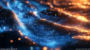 蓝色丝绸宇宙波纹3