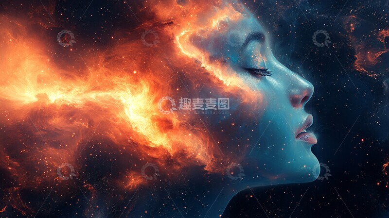 高清大图下载【趣麦麦图】神秘梦境抽象画3