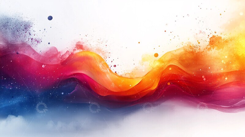 高清大图下载【趣麦麦图】抽象形状设计2