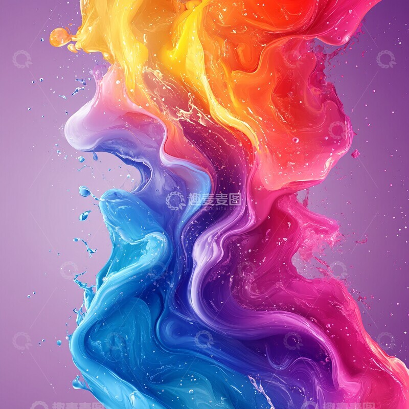 高清大图下载【趣麦麦图】渐变色彩渐变色彩设计3