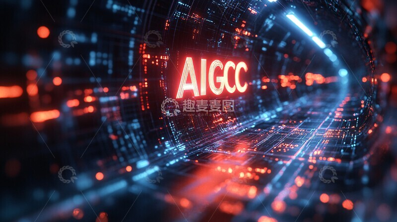 高清大图下载【趣麦麦图】数字光影汇聚3