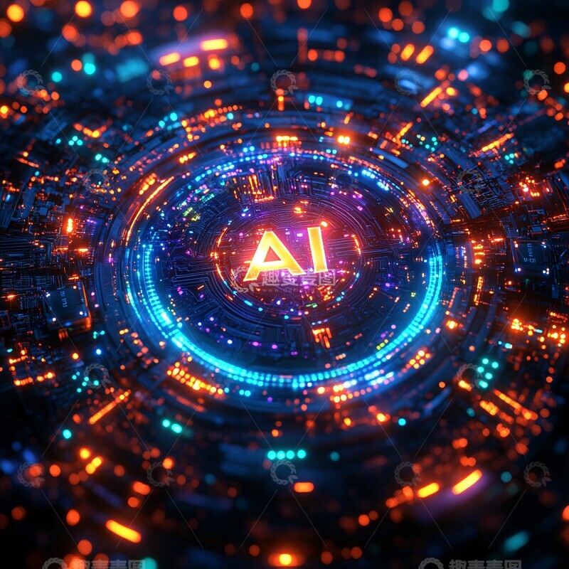 高清大图下载【趣麦麦图】芯片数据流动图3