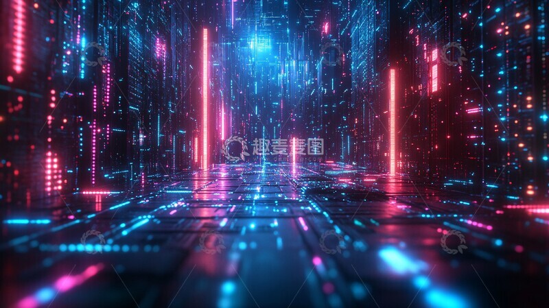 高清大图下载【趣麦麦图】未来数字之力3