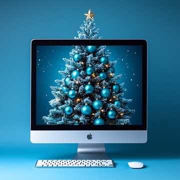 圣诞树与圣诞球3