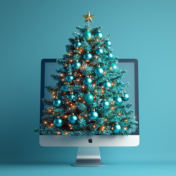 圣诞树与圣诞球2