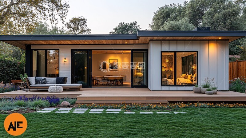 高清大图下载【趣麦麦图】单层独立屋外观2