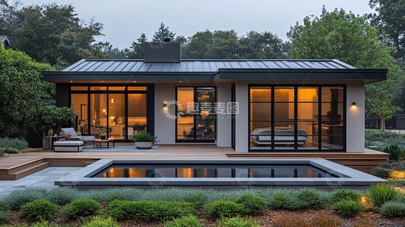 高清大图下载【趣麦麦图】单层独立屋外观