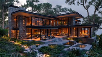 现代海岸住宅外观3