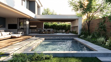 现代泳池露台设计3