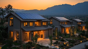 太阳能板覆盖屋顶3