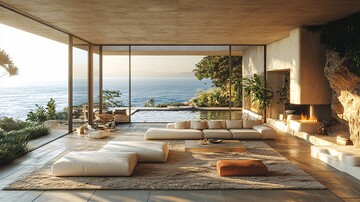 现代海岸住宅外观1