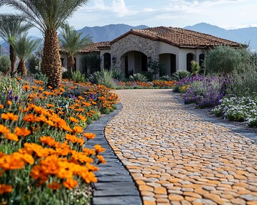 新铺石道花园景观2
