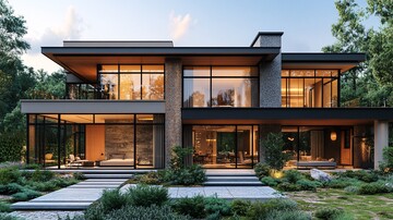 现代豪华住宅屋顶2