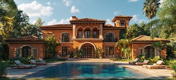 西班牙风格住宅2