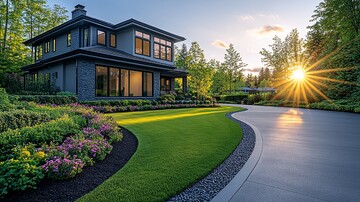 现代美式住宅街景2