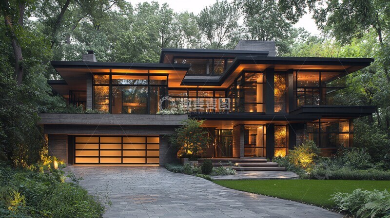 高清大图下载【趣麦麦图】-现代简约风格住宅6