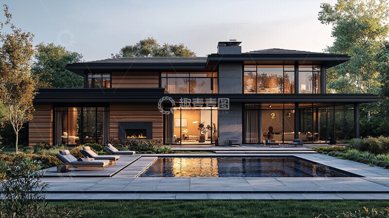 高清大图下载【趣麦麦图】橄榄林中的木屋2