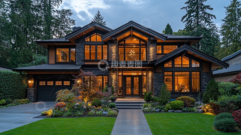 高清大图下载【趣麦麦图】宽敞明亮客厅3