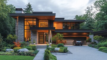 现代庭院入口景观1