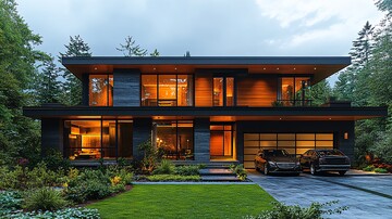 现代庭院入口景观3