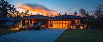 灯光车库与车道2