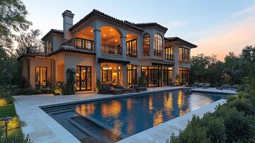 双层别墅带泳池阳台3