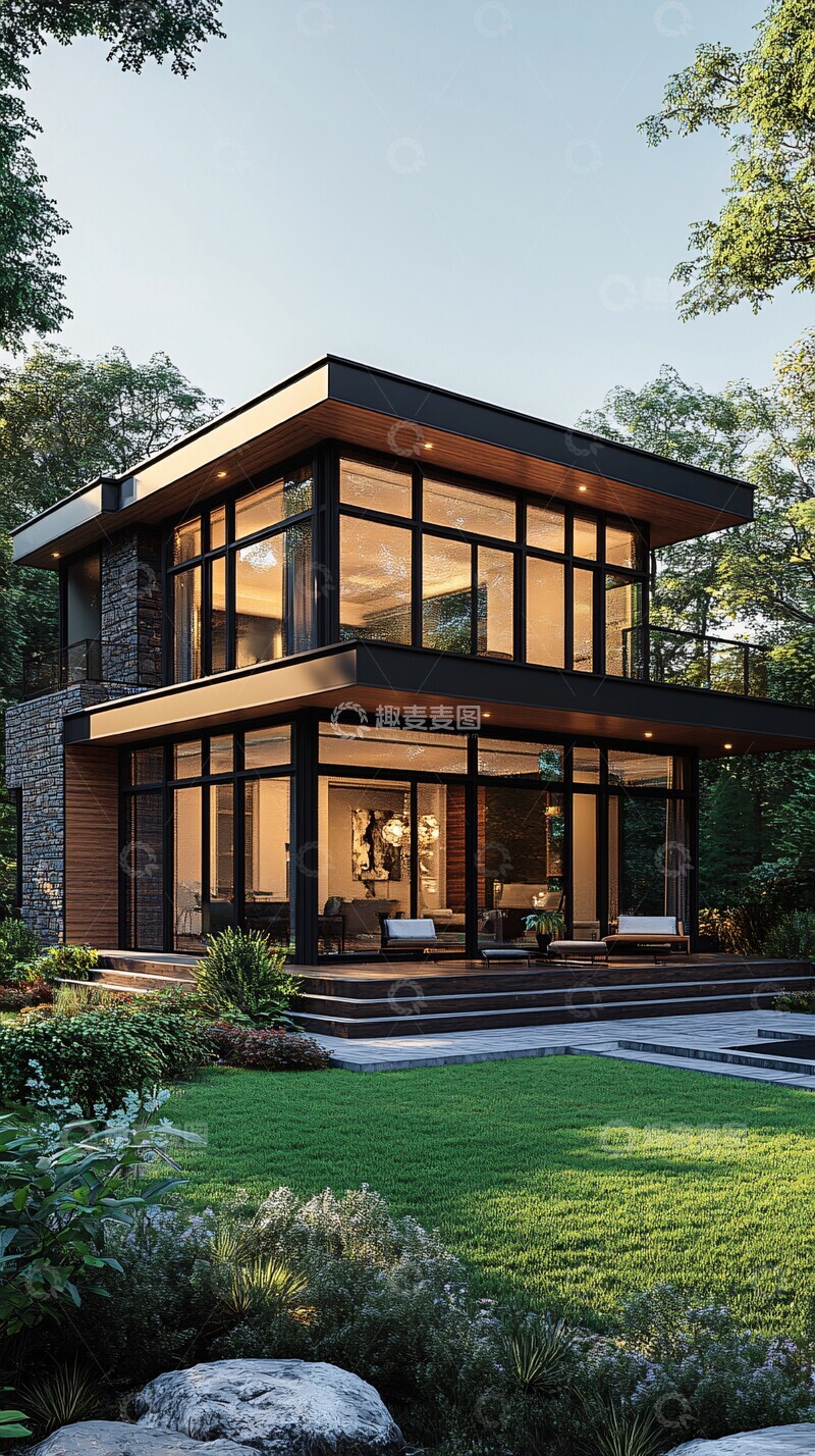 高清大图下载【趣麦麦图】预制板房设计展示3