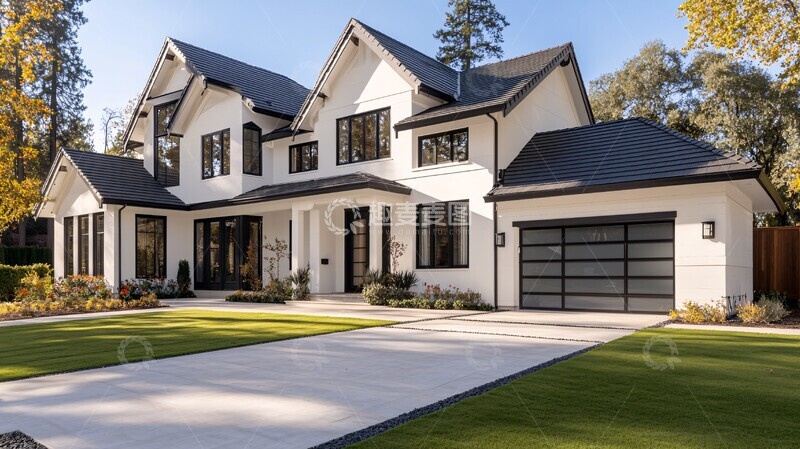 高清大图下载【趣麦麦图】高质量屋顶与绿植景观3