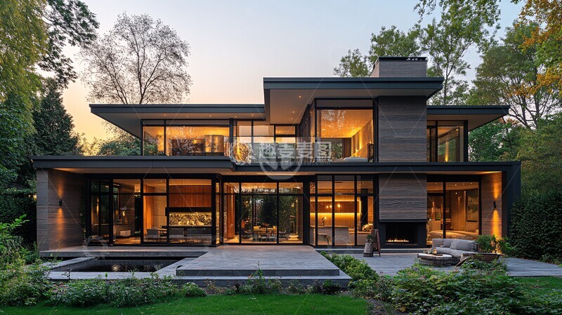 高清大图下载【趣麦麦图】大窗厨房卫浴绿景2