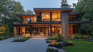 现代节能住宅外景1