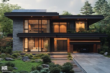 松林别墅景观设计3