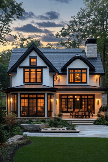 现代传统结合住宅2