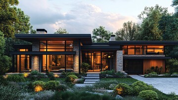 现代风格住宅景观2