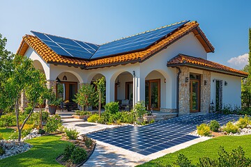 现代太阳能板家居照3