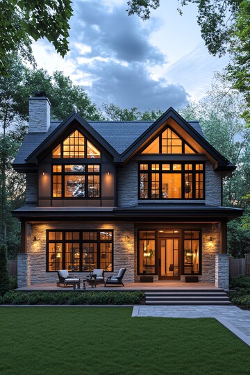 现代传统结合住宅3