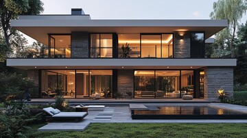 双层别墅现代设计1