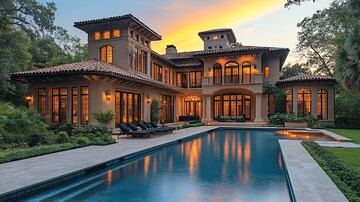 西班牙庄园泳池2