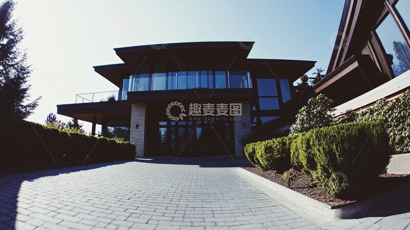 高清大图下载【趣麦麦图】几何住宅全景1