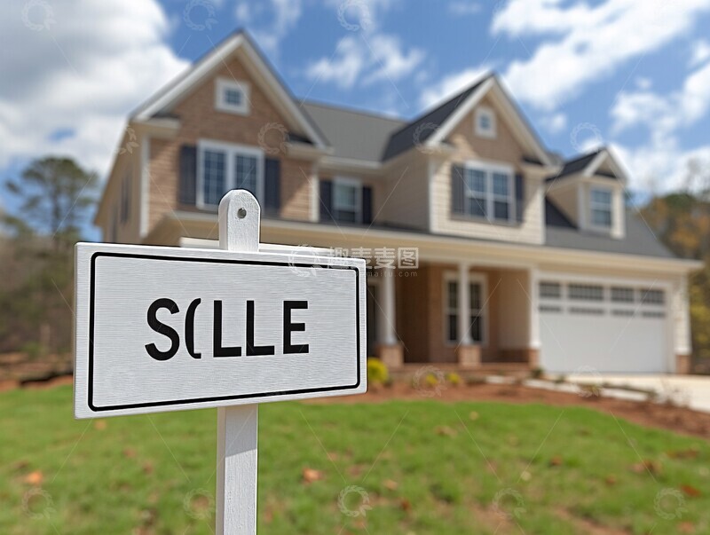 高清大图下载【趣麦麦图】房屋出售标志2