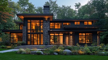 现代与传统结合的庭院3