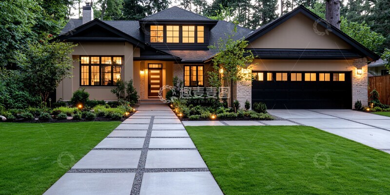 高清大图下载【趣麦麦图】温暖光线的新家2