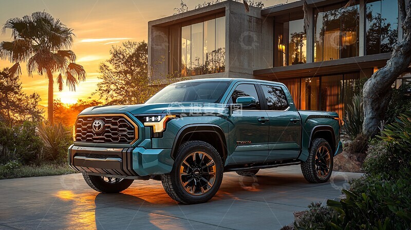 高清大图下载【趣麦麦图】丰田坦途停窗前