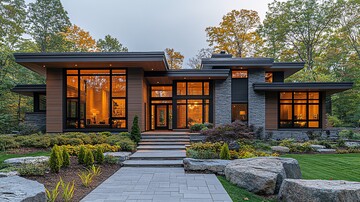 现代与传统结合的庭院2