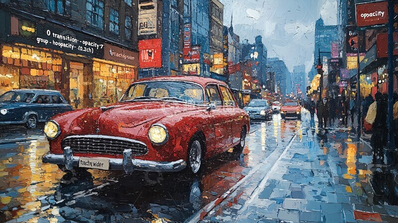 高清大图下载【趣麦麦图】点彩画法示例3