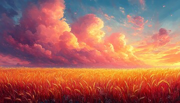 麦田与云天麦田云天麦穗3