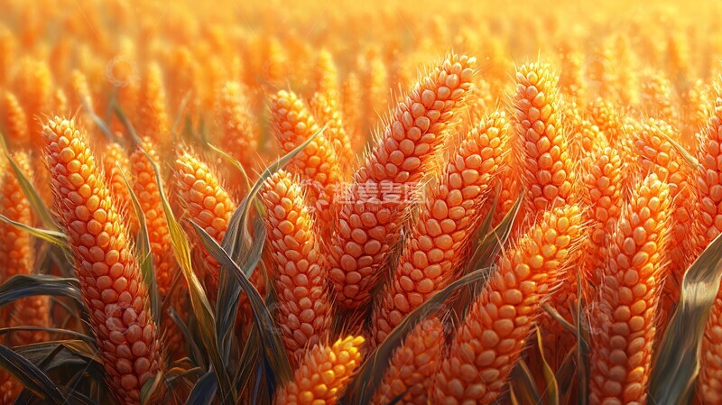 高清大图下载【趣麦麦图】玉米地俯视图3