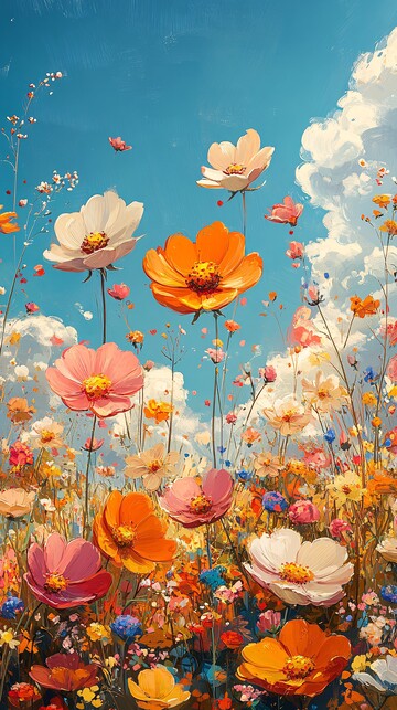 花朵晴空花朵晴空清晰2