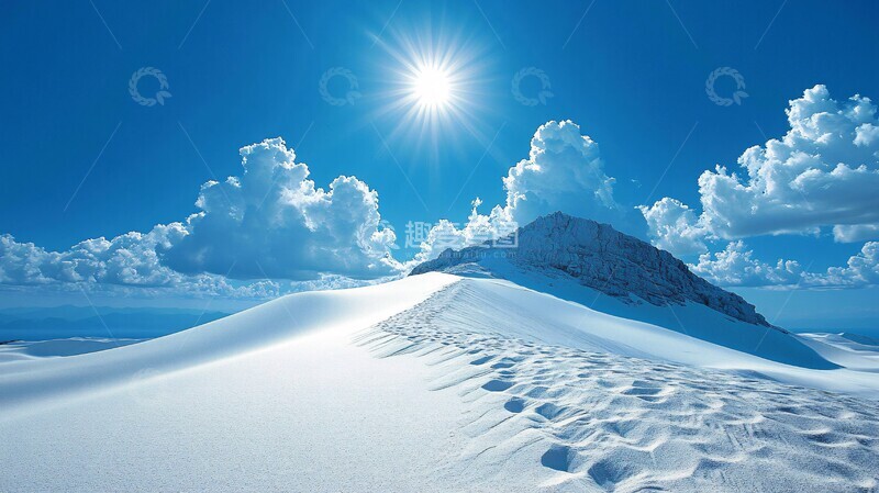 高清大图下载【趣麦麦图】沙丘与晴空沙丘晴空自然3